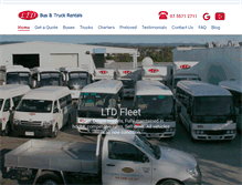 Tablet Screenshot of ltdrentals.com